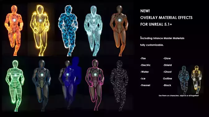 Overlay Material Effects for Unreal 5