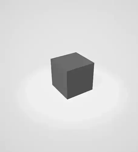 Simple Cube Block Free 3D model