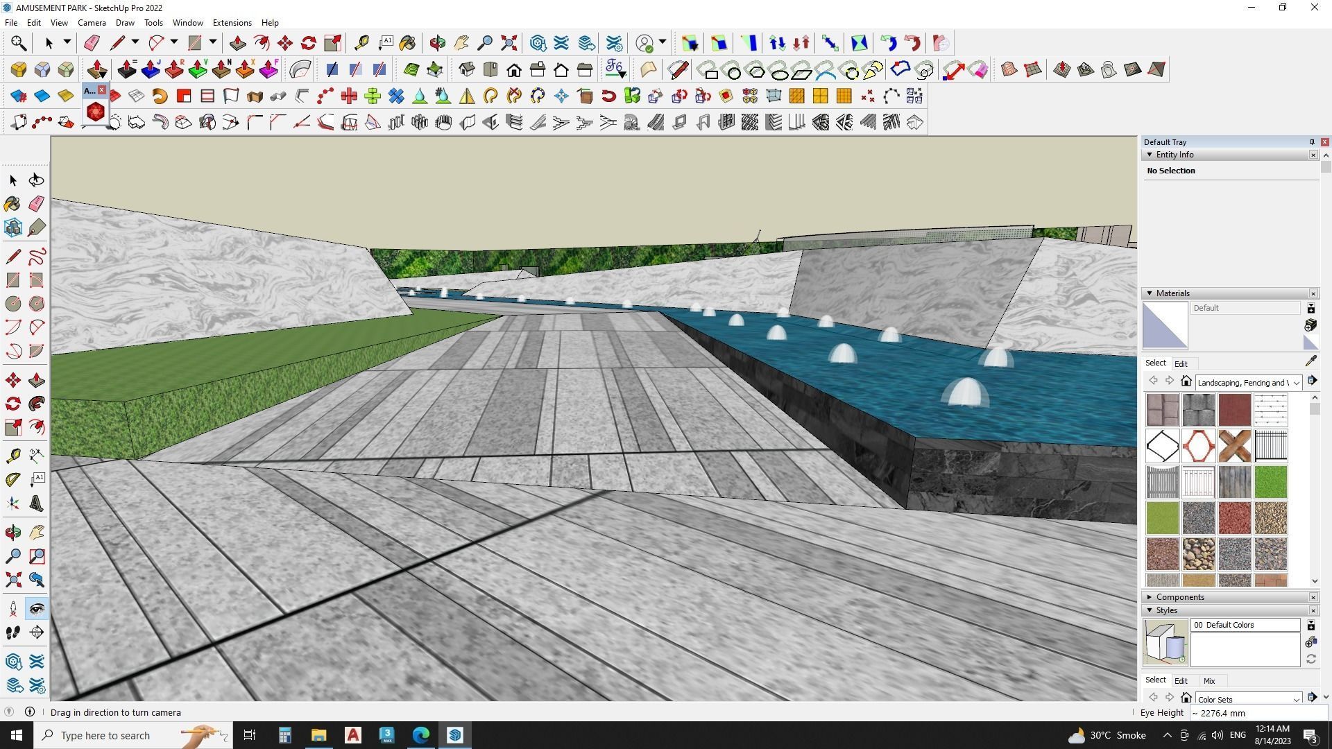 3d model of amusement park 3D model_10