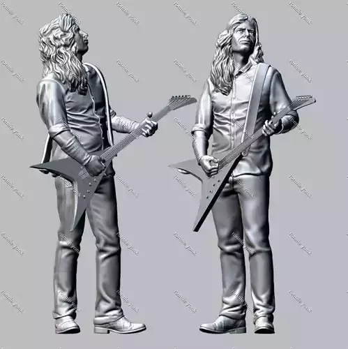 Dave Mustaine - megadeth 3printing