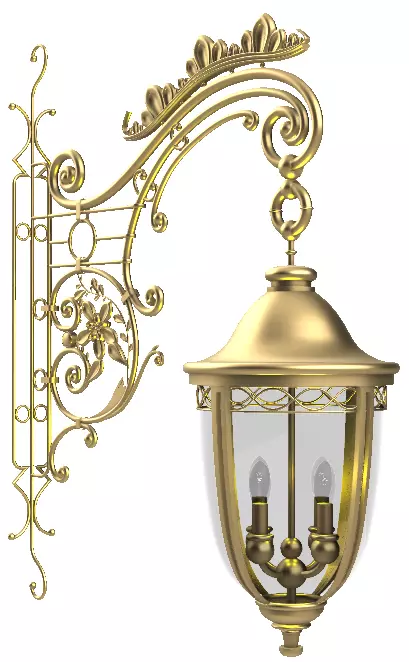 Mughal lighting  3D model_0