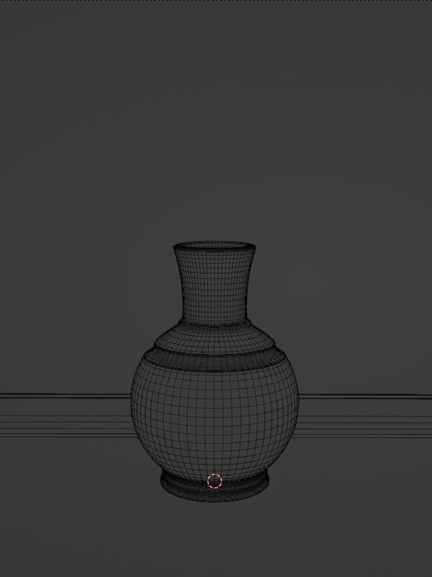 Round Vase Free 3D model_1