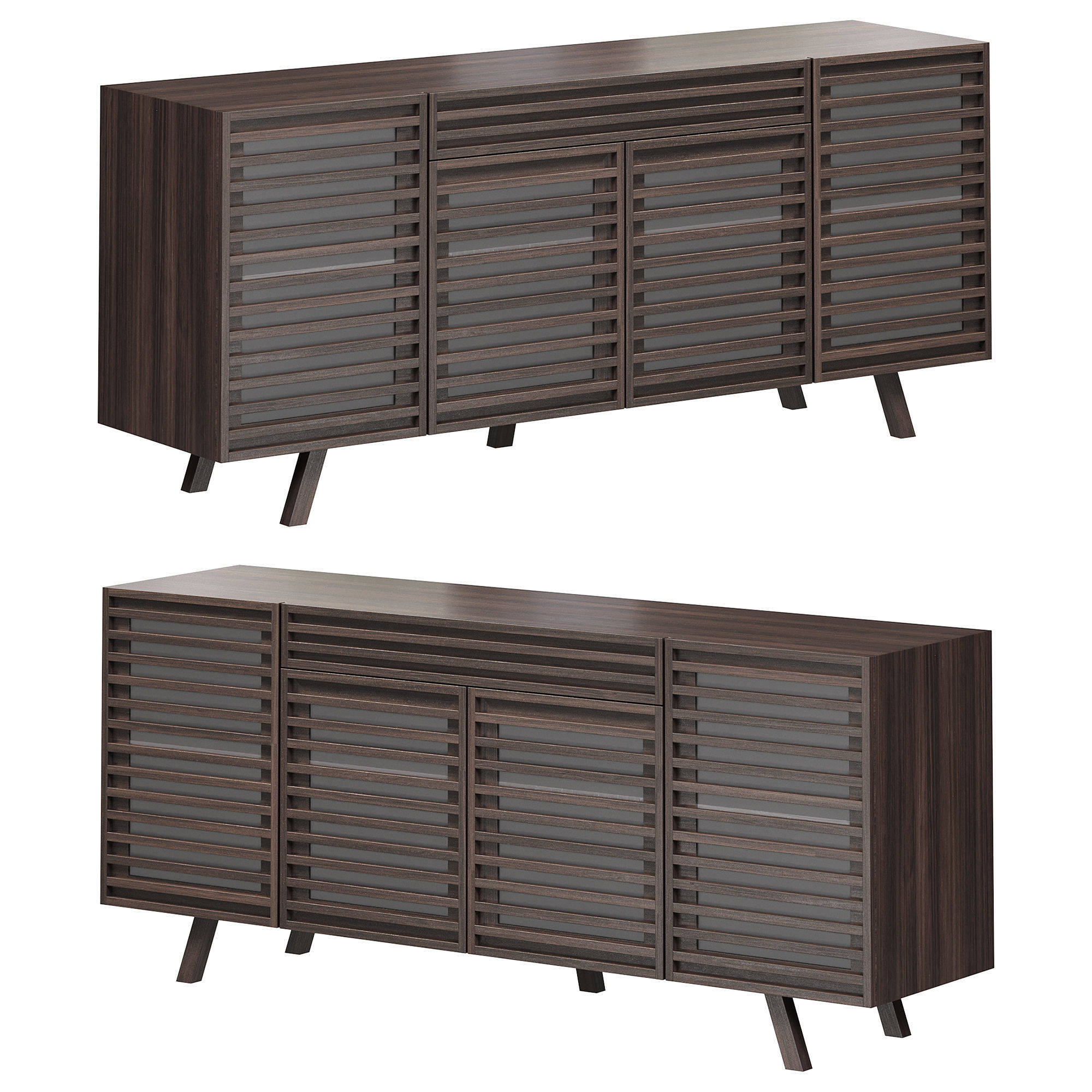 Retro sideboard table 3D model | CGTrader