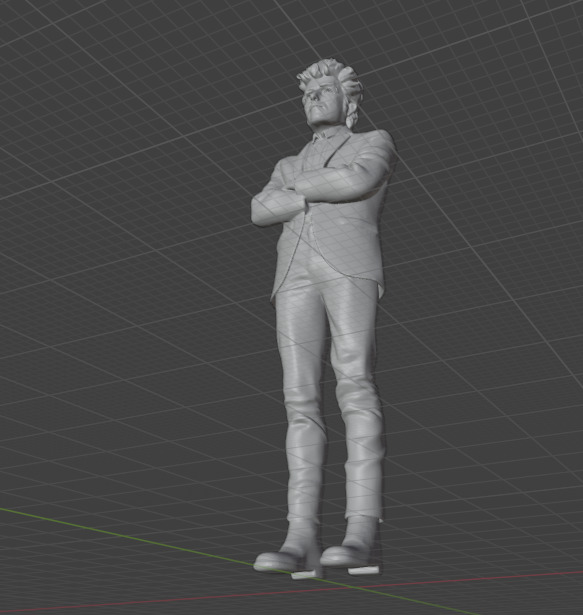 Bob Dylan 3D print model_23