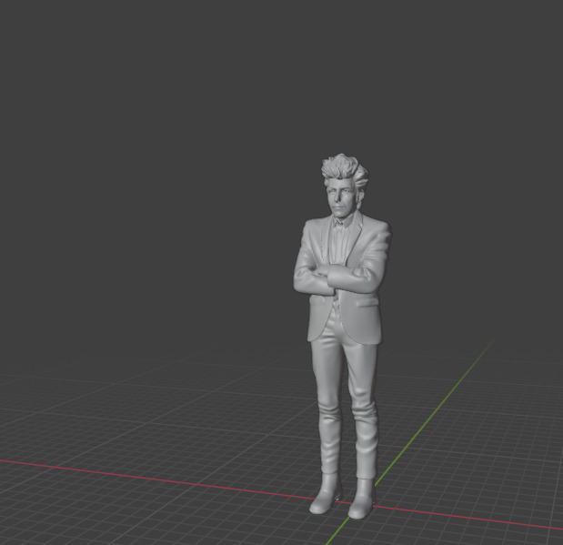 Bob Dylan 3D print model_2