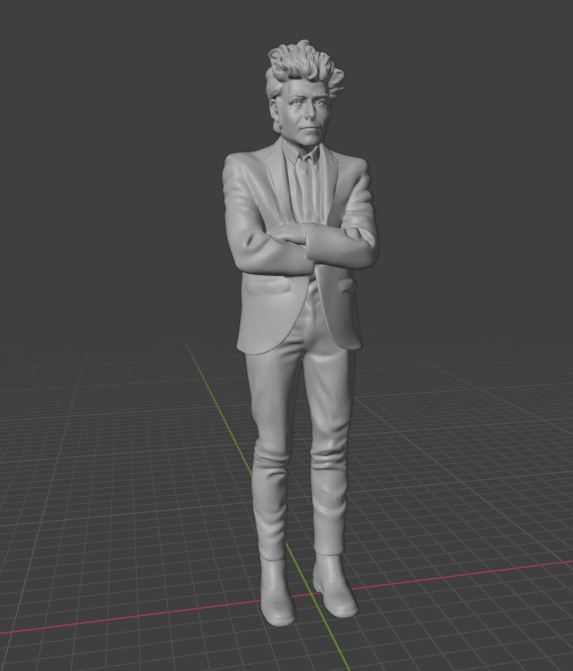 Bob Dylan 3D print model_30