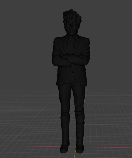 Bob Dylan 3D print model_22