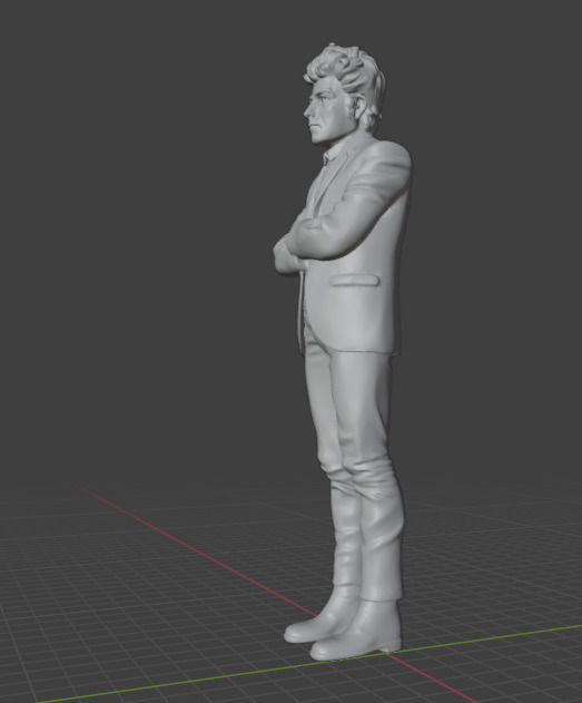 Bob Dylan 3D print model_13