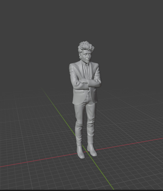 Bob Dylan 3D print model_31