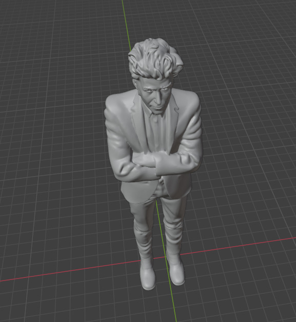 Bob Dylan 3D print model_10