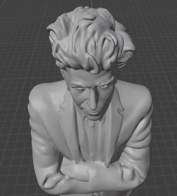 Bob Dylan 3D print model_25