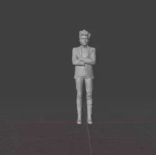 Bob Dylan 3D print model
