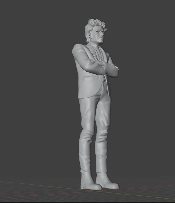 Bob Dylan 3D print model_11