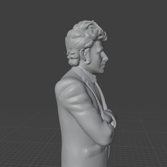 Bob Dylan 3D print model_16