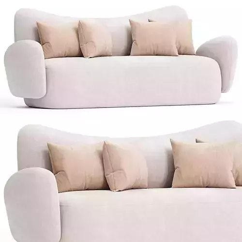 Conchula Sofas 3d model  3D model
