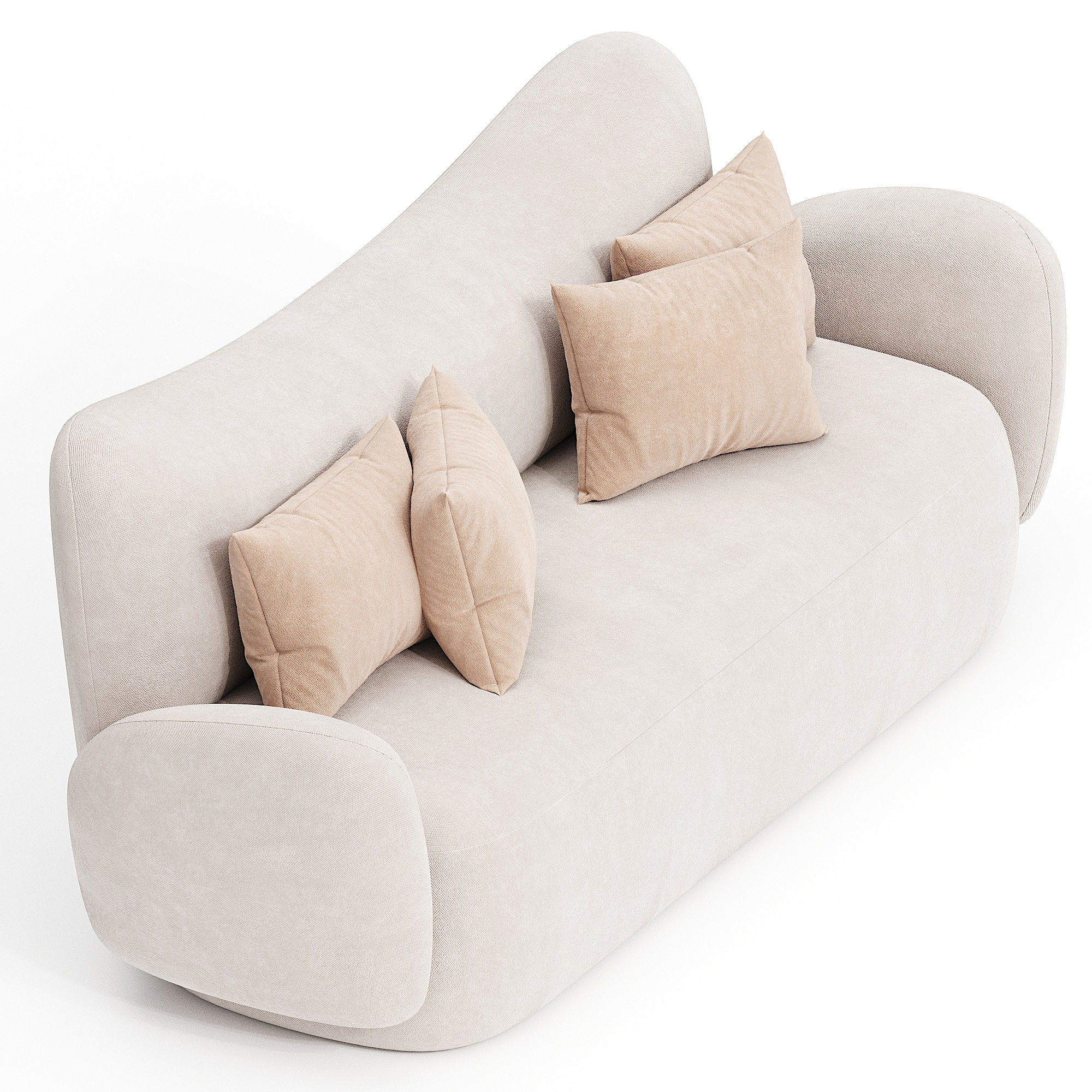 Conchula Sofas 3d model  3D model_1