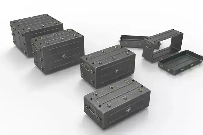 Military Ammo  Boxes