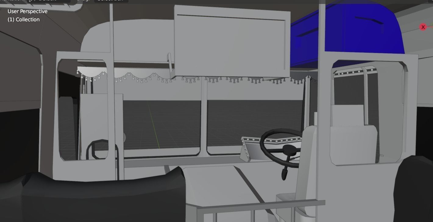 LANKA Ashok Leyland Viking Bus 3D model 3D model_4