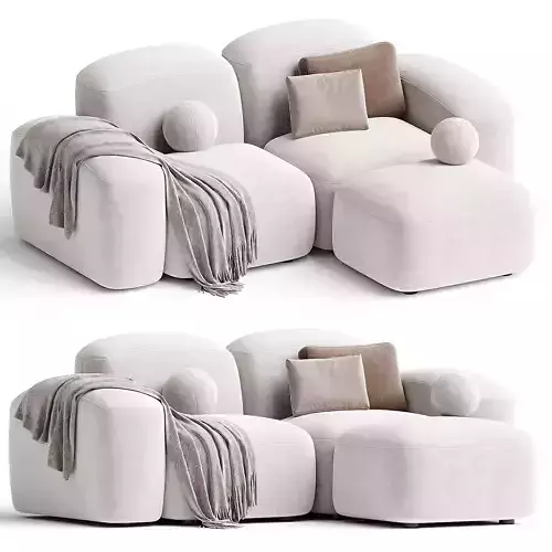 Muse Sofa 3d model 