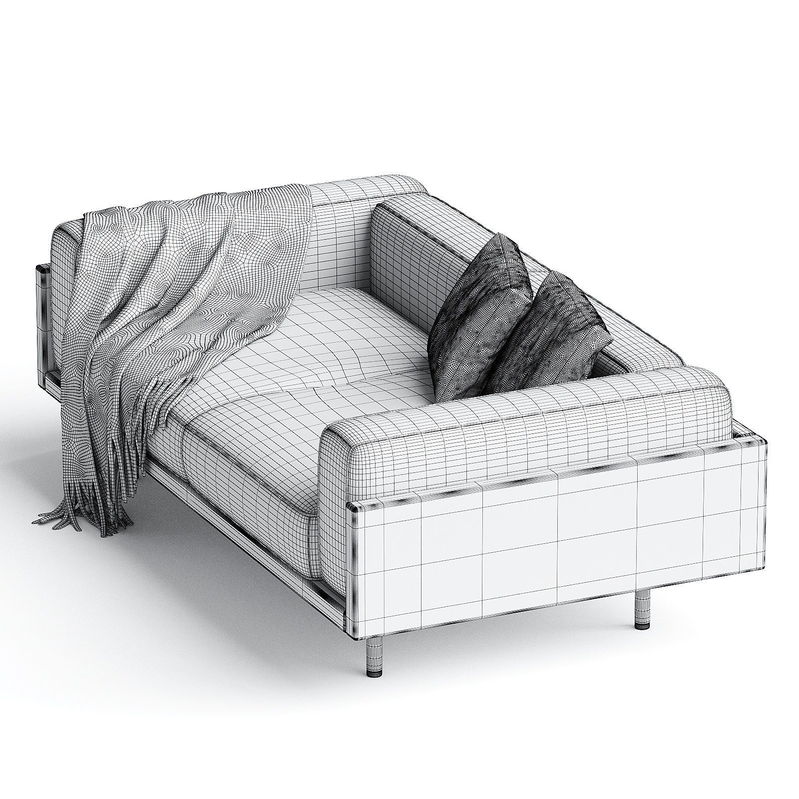 Brasilia Sofa 3d model  3D model_2