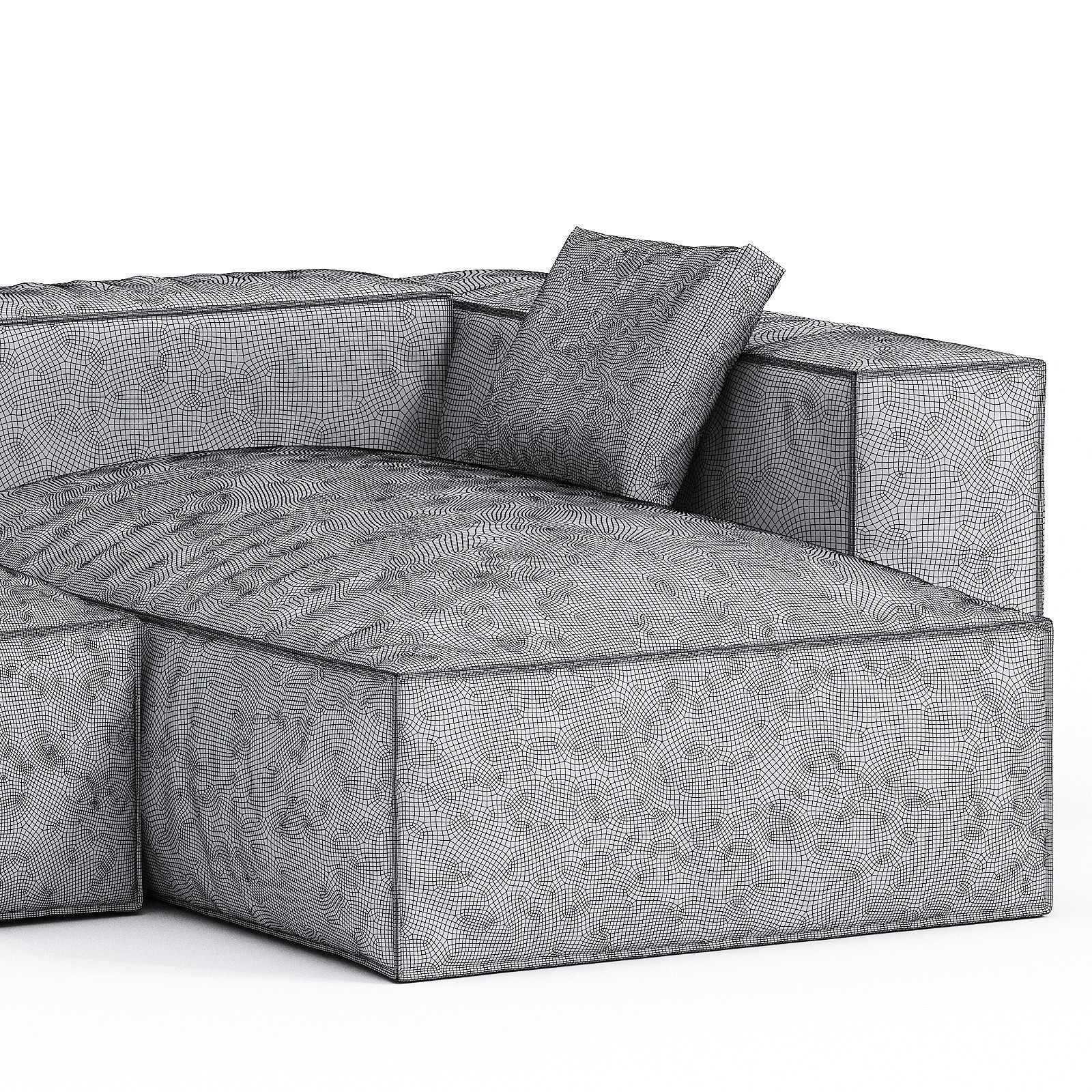Cosima sofa 3d model  3D model_2