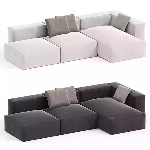Cosima sofa 3d model  3D model