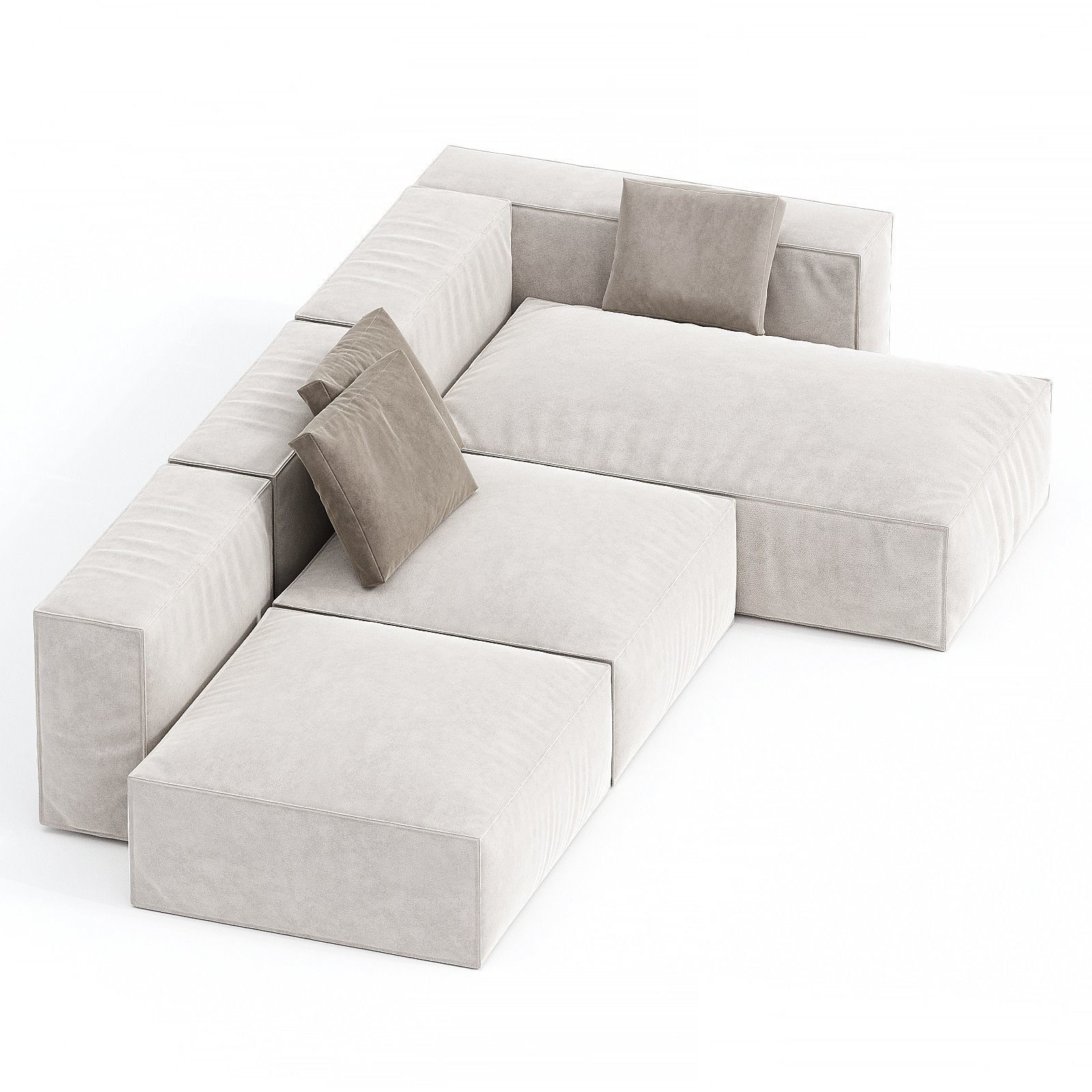 Cosima sofa 3d model  3D model_1