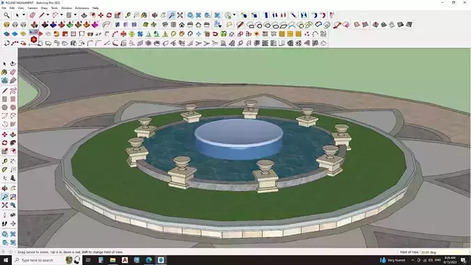 Round Junction 3D model