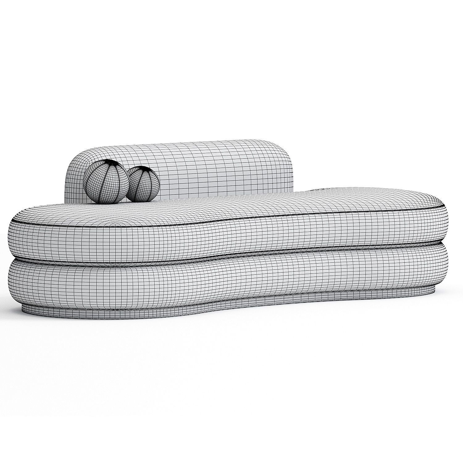 Sofa Icon 3D model_2