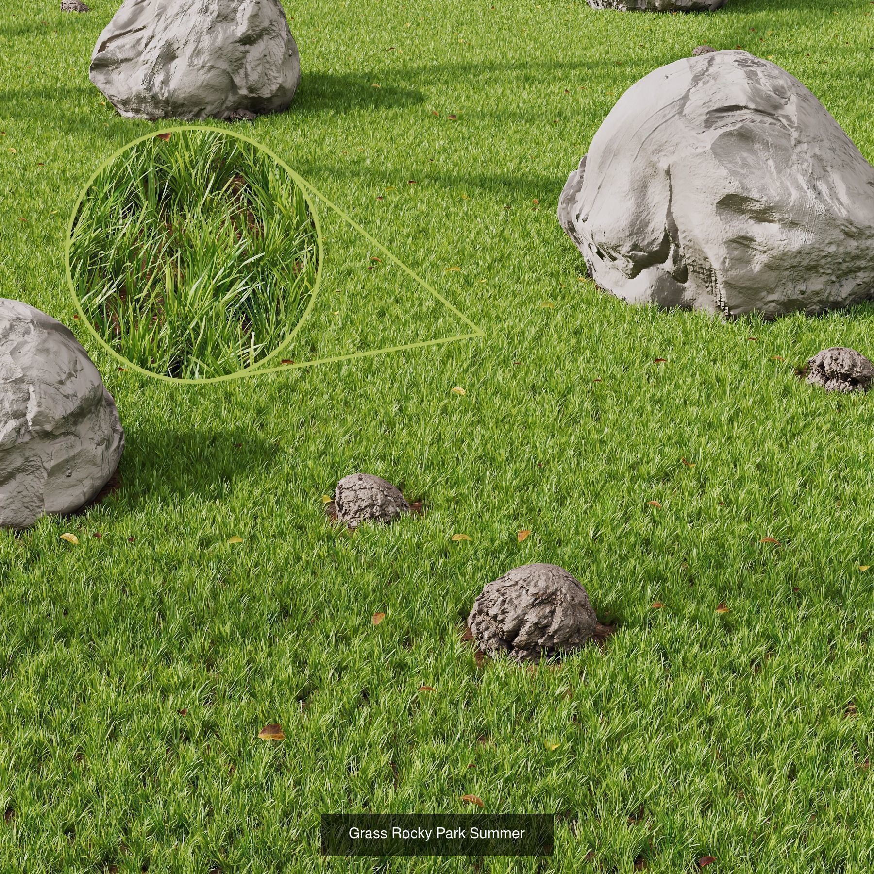 10 Different SETS Of Grass SET VOL07 3D Model Collection_9