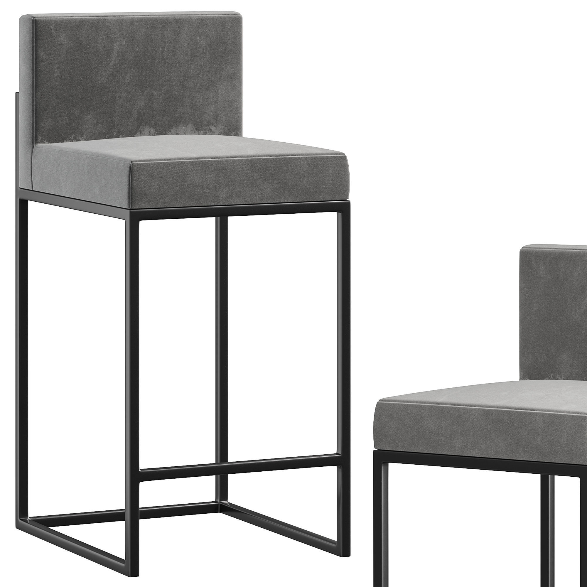 PETER BAR STOOL 3D model_2