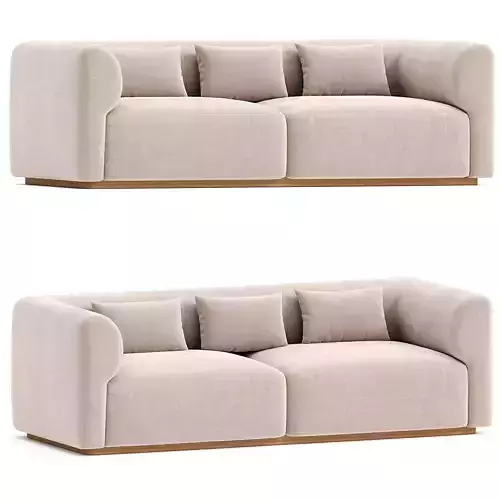 LA Sofa 3d model 