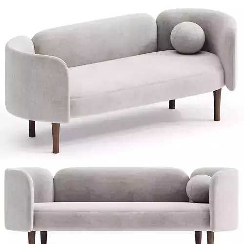 JOSEPHINE sofa By Moroso 3d model 
