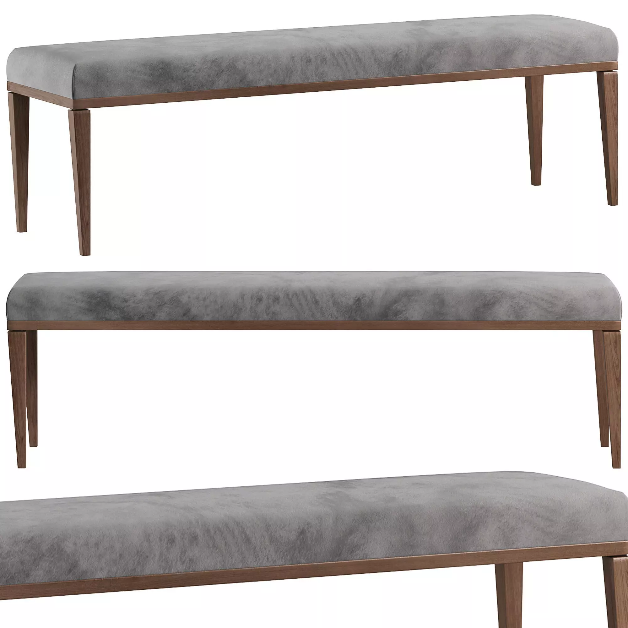 AMY BENCH PUFIK 3D model_0