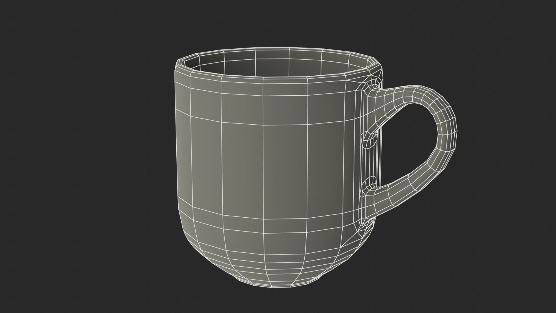 Scandinavian Coffee Mug 3D model_7