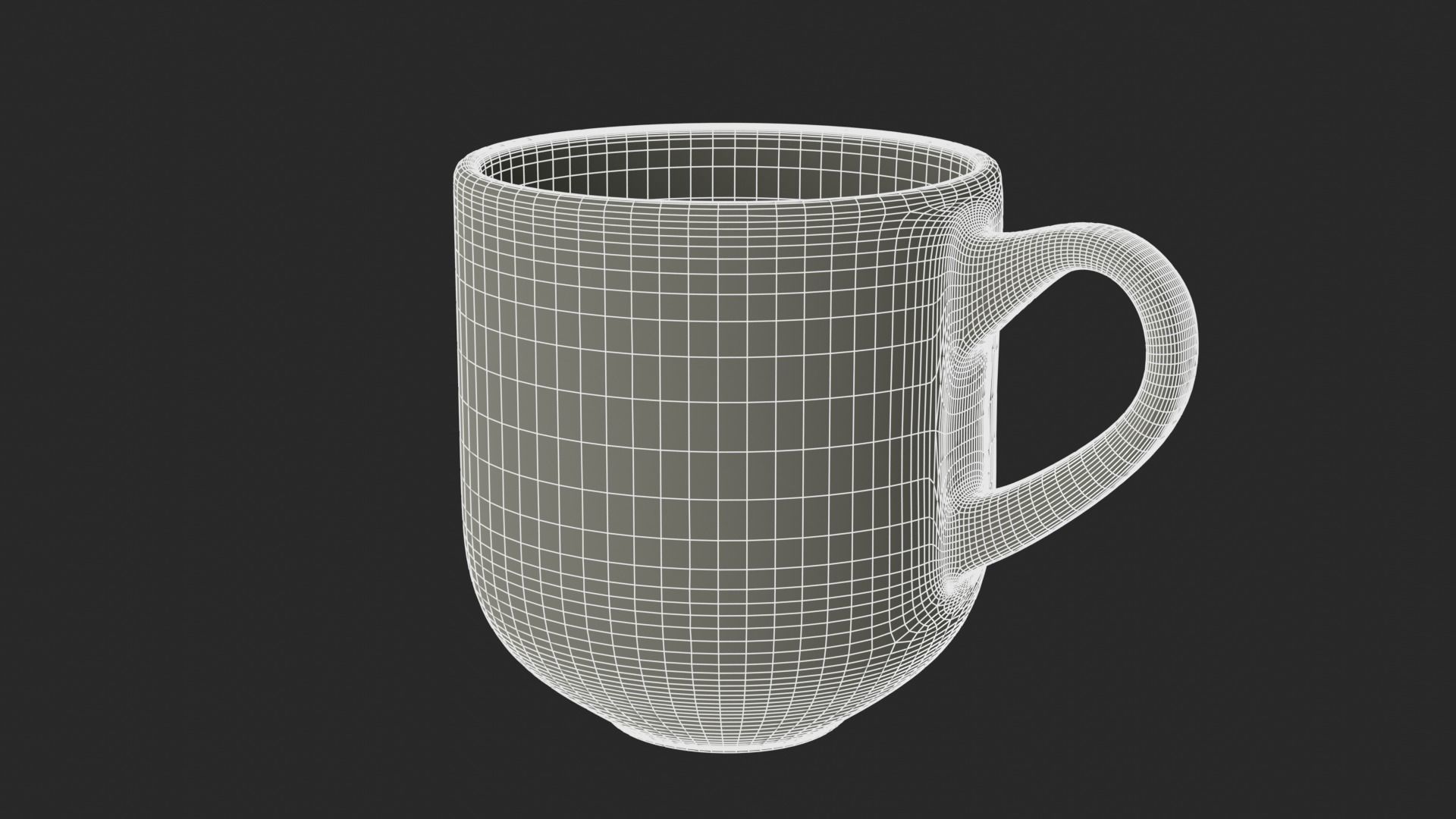 Scandinavian Coffee Mug 3D model_6
