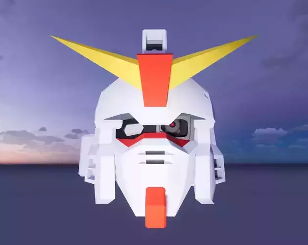 GUNDAM X SKULL 3D model