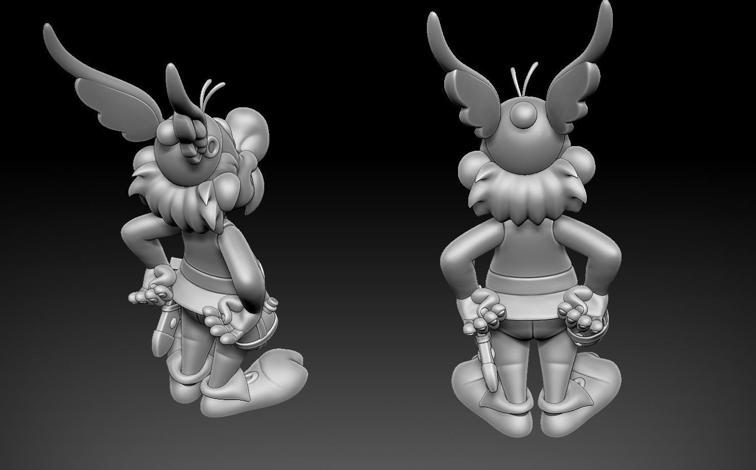 Asterix 3D print model_14