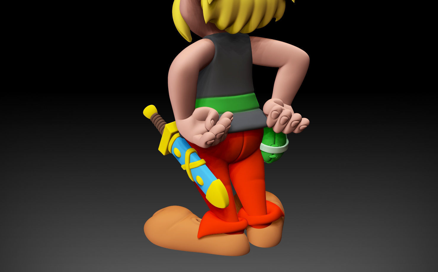 Asterix 3D print model_8