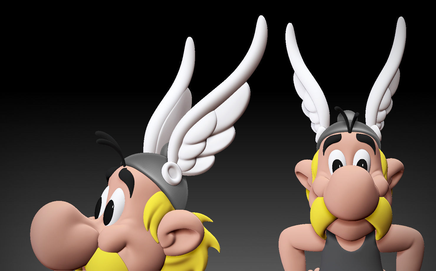 Asterix 3D print model_12