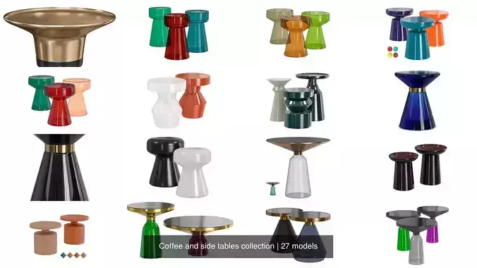 Coffee and side tables collection 