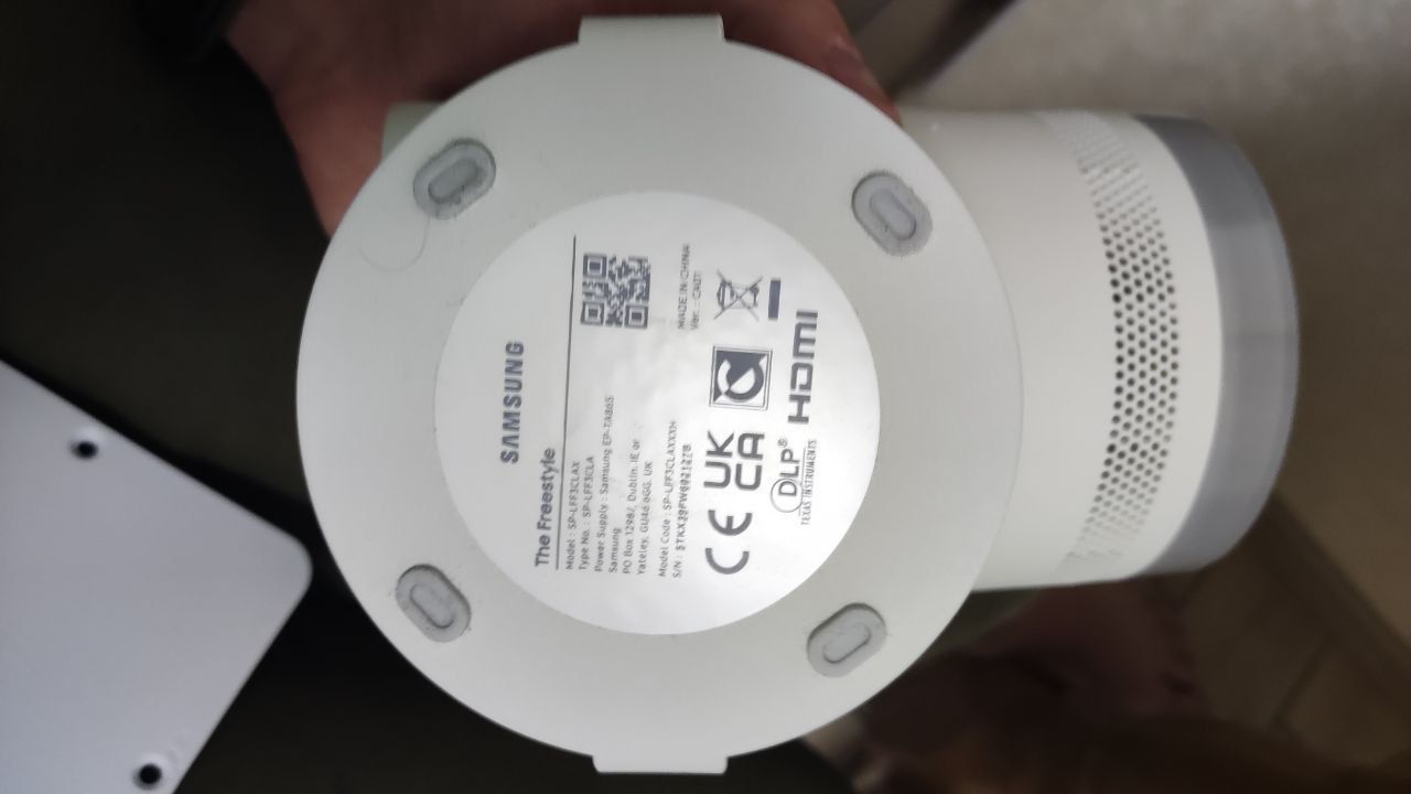 mount for SAMSUNGFREESTYLE projector 3D print model_5