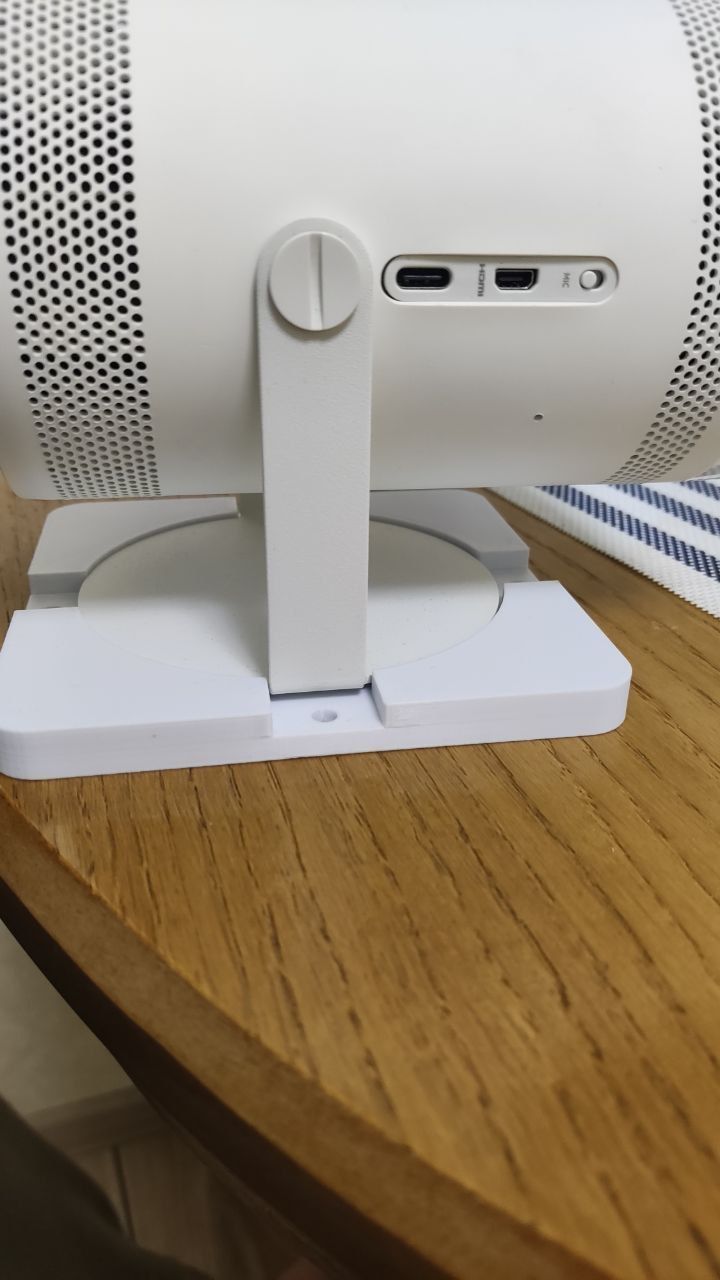 mount for SAMSUNGFREESTYLE projector 3D print model_3