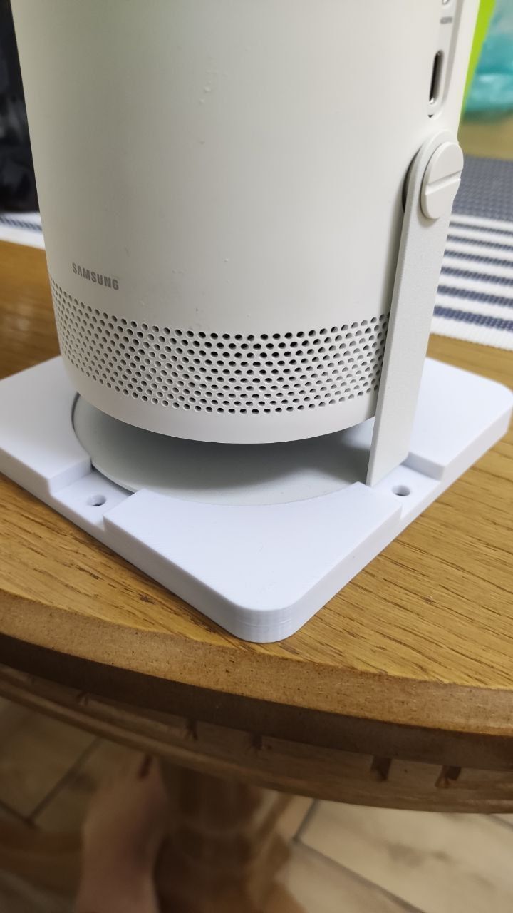 mount for SAMSUNGFREESTYLE projector 3D print model_2
