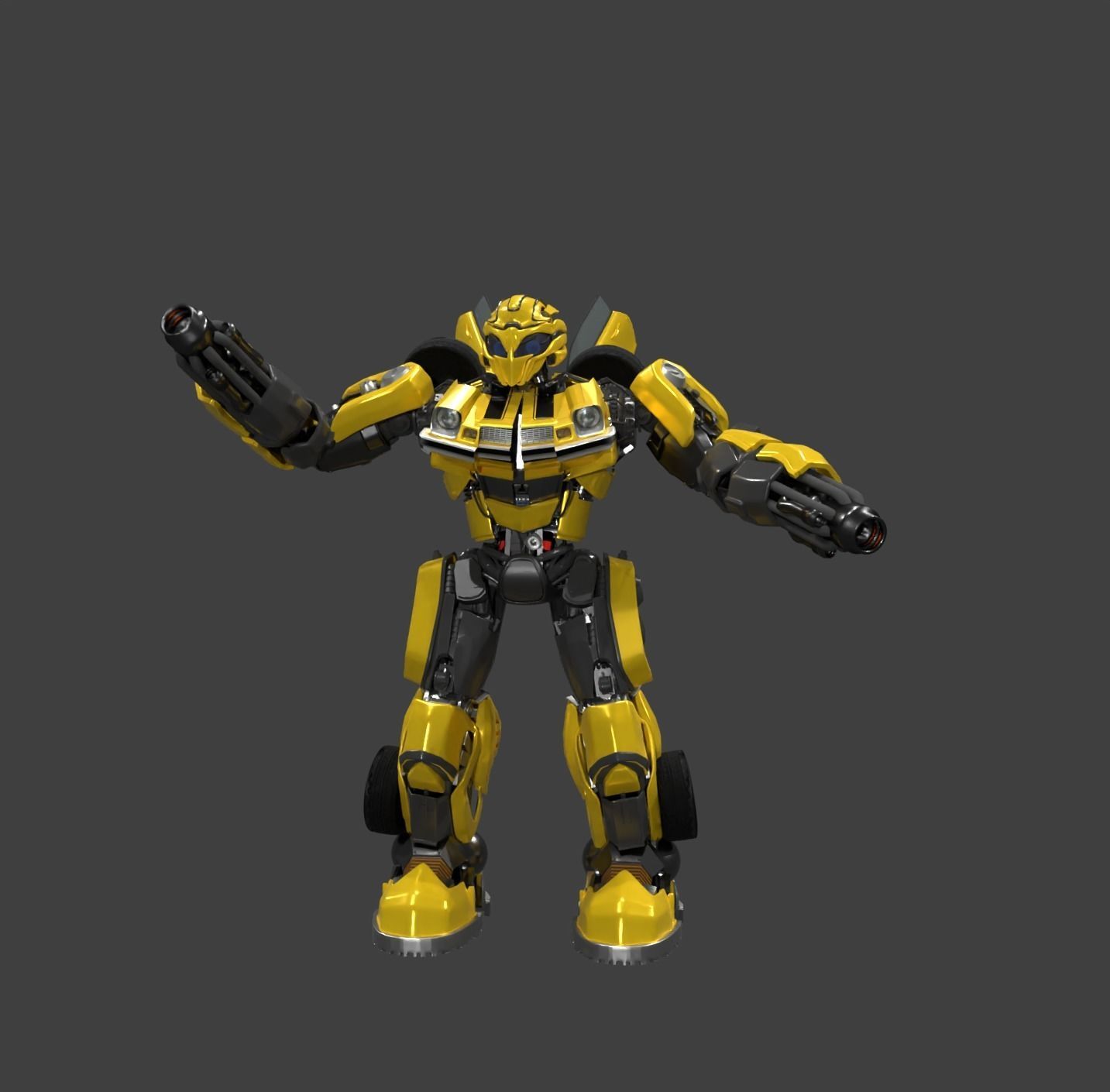 Bumblebee ROTB Free 3D model_2