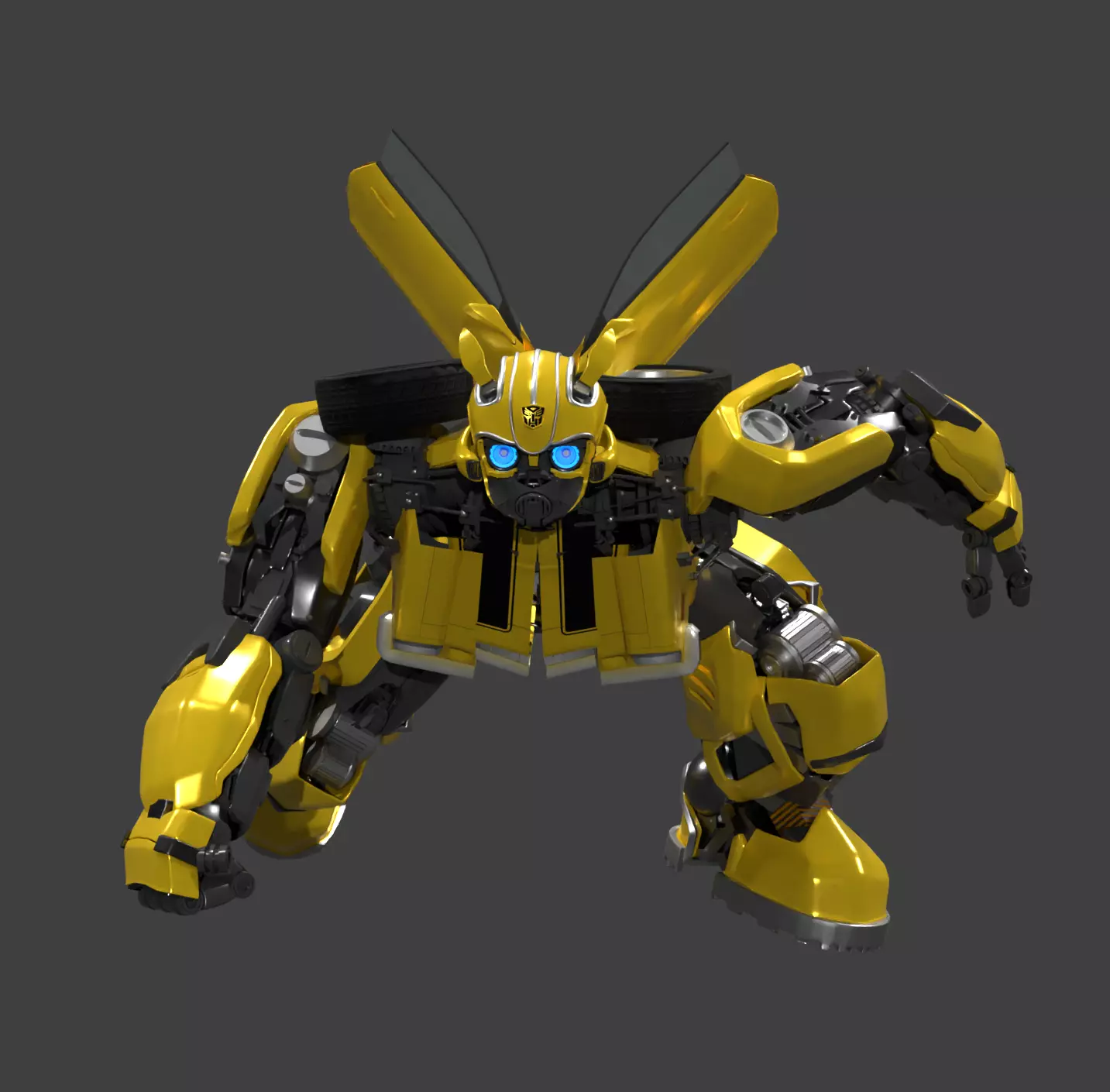 Bumblebee ROTB Free 3D model_0