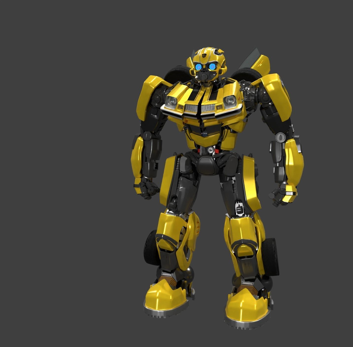 Bumblebee ROTB Free 3D model_1