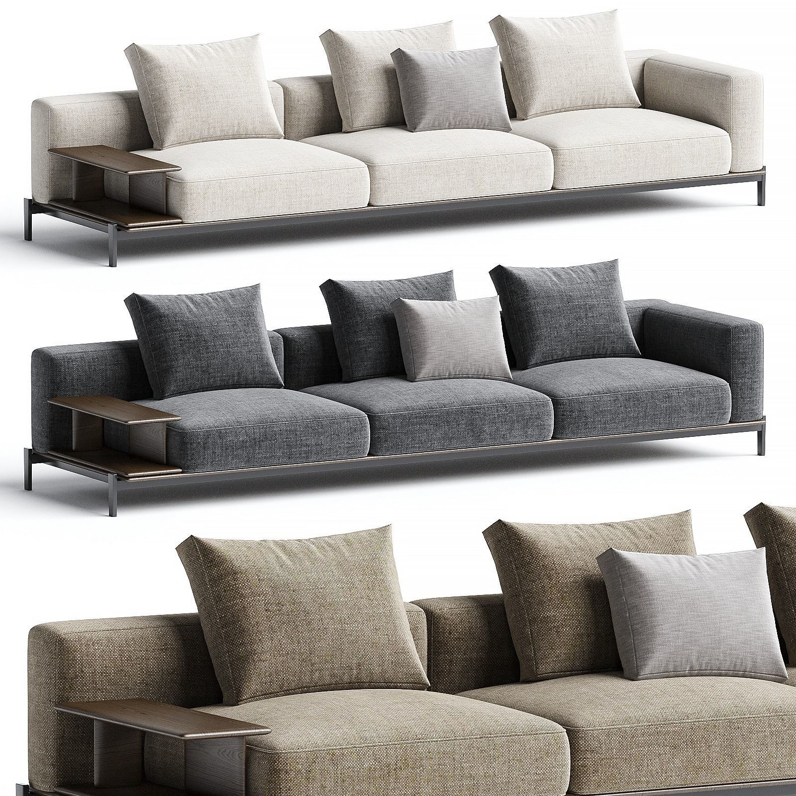 Brera Sofa 3d model  3D model_1