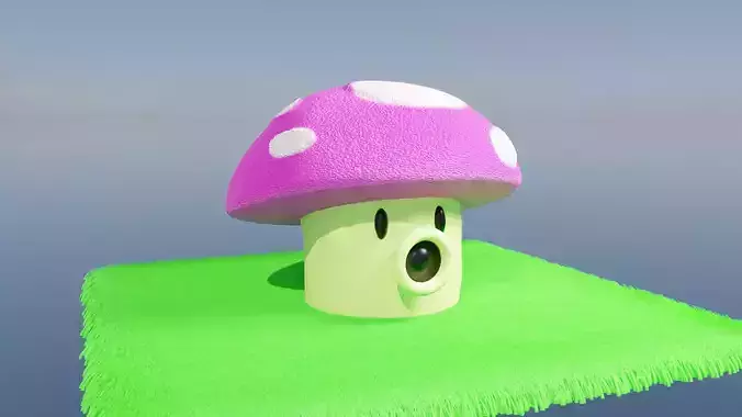 Plants vs Zombies Mushroom Model Realistic
