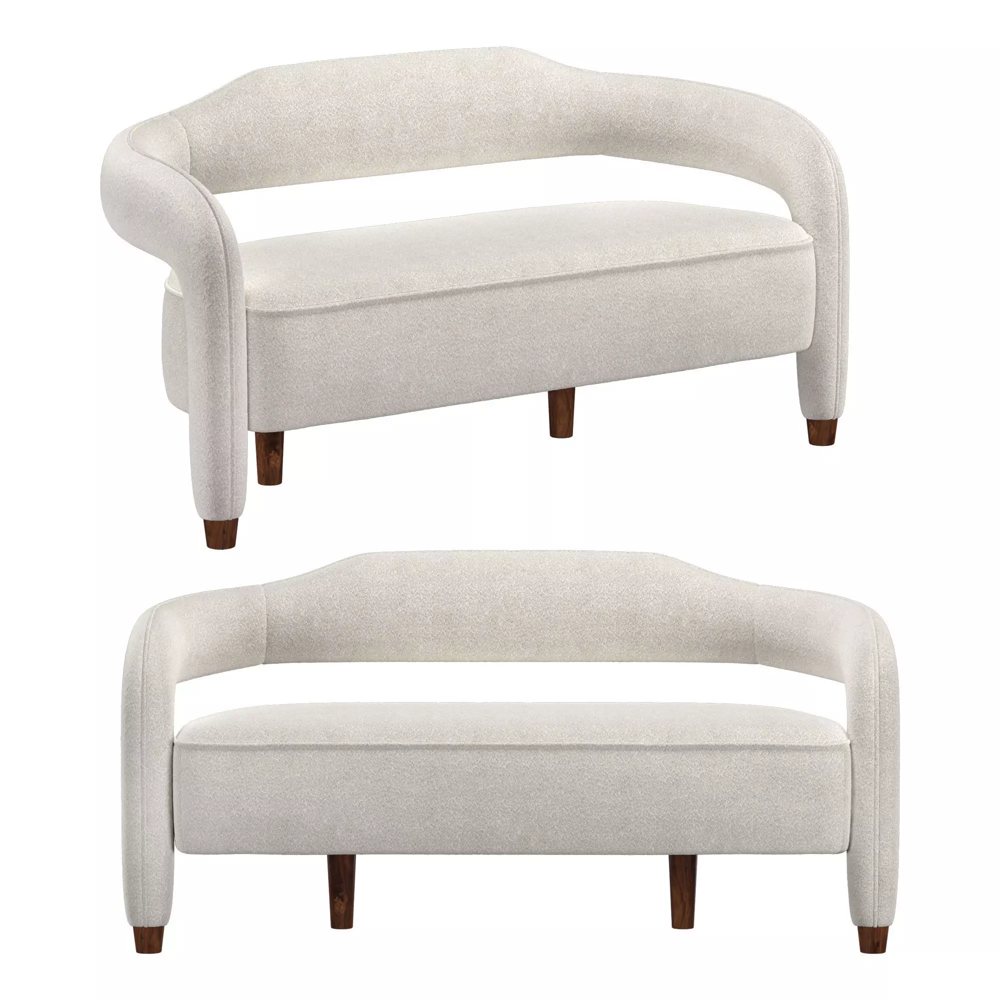 INVICTA BANQUETTE SOFA 3D model_0